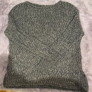 Vince Women's Black and White Knit Sweater